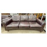 Bradington Young Traditional Leather Sofa