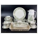 Royal Limited "Holly Holiday" Serving Pieces