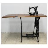 Antique Wilcox & Gibbs Treadle Sewing Machine