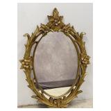 Vintage Gilt Framed Mirror by Carolina Mirror