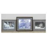 Charles Frace w/ COA & Bo Newell Prints - Signed