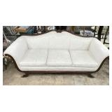 Camelback Silhouette Upholstered Sofa