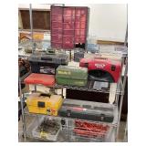 Selection of Tool Boxes, Hardware & More
