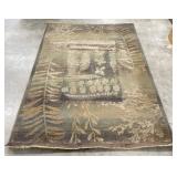 Antique Treasures 7 FT Area Rug