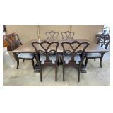 Double Pedestal Dining Set