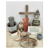 Galvanized Metal, Wood & More Decor