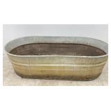 Galvanized Garden Tub