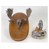 F Bog Moose Sculpture & More