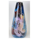Wes Hunting Art Glass Vessel