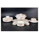 Vintage Mikasa Eastwind Serving Pieces