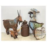 Rustic Metal Farmhouse Style Decor