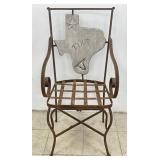 Wrought Iron Patio Armchair