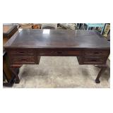 Solid Wood Executive Desk
