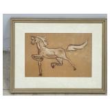 Sarah Perkins Signed Original Pastel on Paper