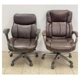 Leather Style High Back Executive Office Chairs