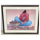 Chile Fiesta Framed Print