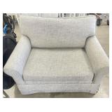 Oversized Rolled Arm Lounge Chairs