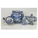 Blue & White Porcelain Decor