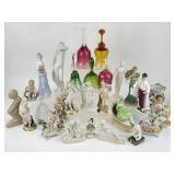 Selection of Figurines & Glass Bells