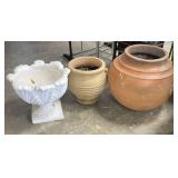 Terracotta & Concrete Garden Planters