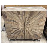 Contemporary Bohemina Sunburst Cabinet