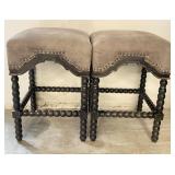 Counter Height Stools w/ Bobbin Style Legs