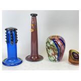 Wes Hunting Color Field Art Glass