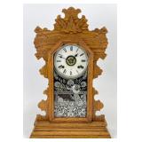 American Gingerbread Style Mantel Clock