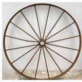 Antique Cast Iron Wagon Wheel