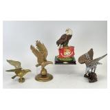 Eagle Figurines - Wood, Brass & More