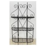 Decorative Metal Bakers Rack