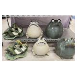 Frog Yard Decor
