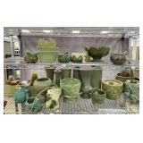 Selection of Planters & Other Garden Decor