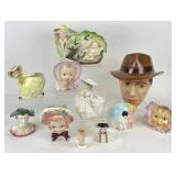 Selection of Vintage Head Vases