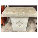 Concrete Garden Bench