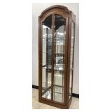 6.5 FT Pulaski Furniture Lighted Display Cabinet