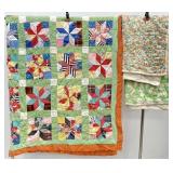 Hand Made Vintage 100% Cotton Patchwork