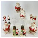 Vintage Speghetti Santas, Salt & Pepper Set & More