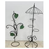 Wrought Iron Plant Stands
