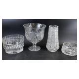 Cut Glass Bowls & Vases