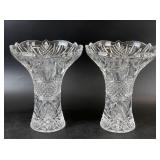 Godinger Shannon Crystal Peony Vase