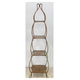4 Tier Metal Display Shelf