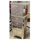 Mirrored Jewelry Armoire