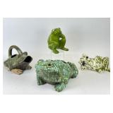 Frog Planters & Coin Bank