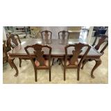 Thomasville Chippendale Style Mahogany Dining