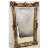 5 FT Ornate Gilt Framed Wall Mirror