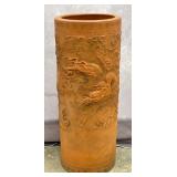 Large Terra Cotta Japanese Vessel