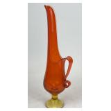 Mid Century LE Smith Swung Art Glass Pitcher