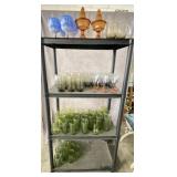 Selection of Stemware, Glasses & Candy Dishes