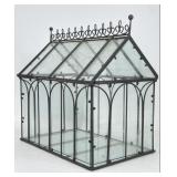 Metal & Glass House Terrarium